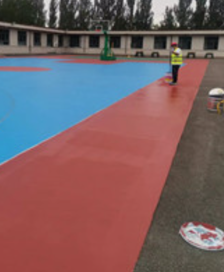 丽水旧篮球场地面改造翻新整改   